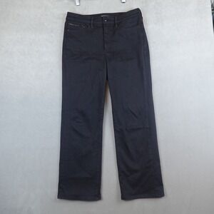 Athleta Flex Kick Flare Jean Black Pants Womens Size 10